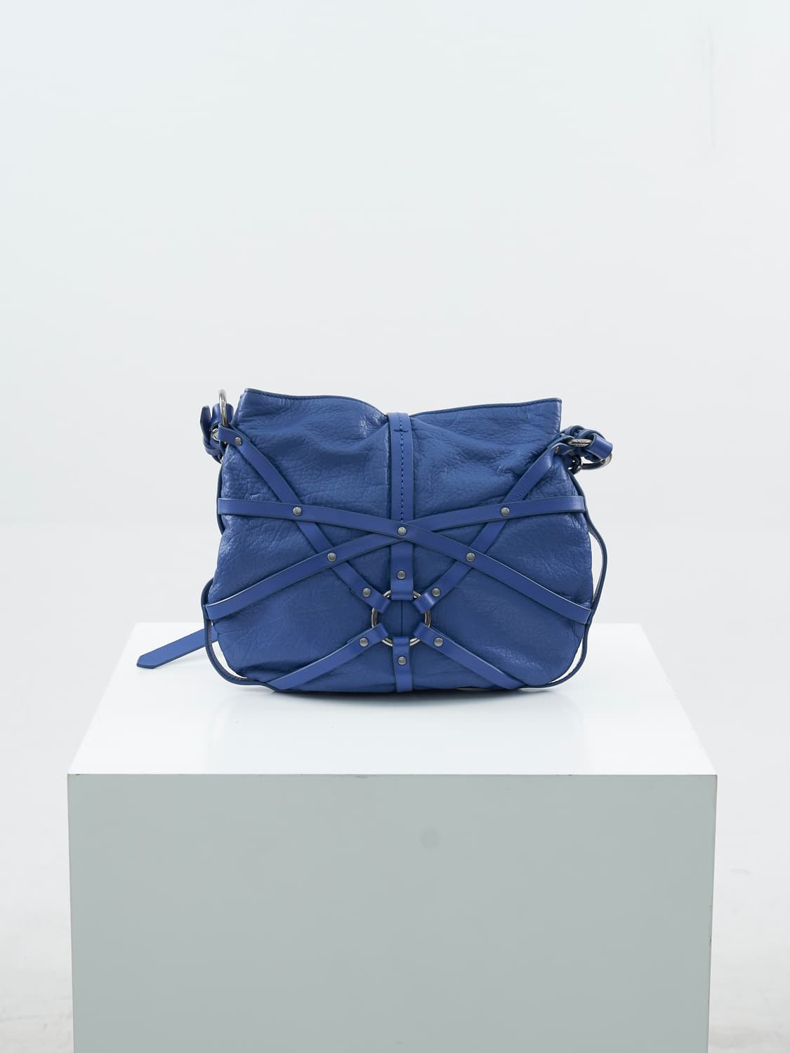 DIESEL blue chain belt bag 상품이미지4