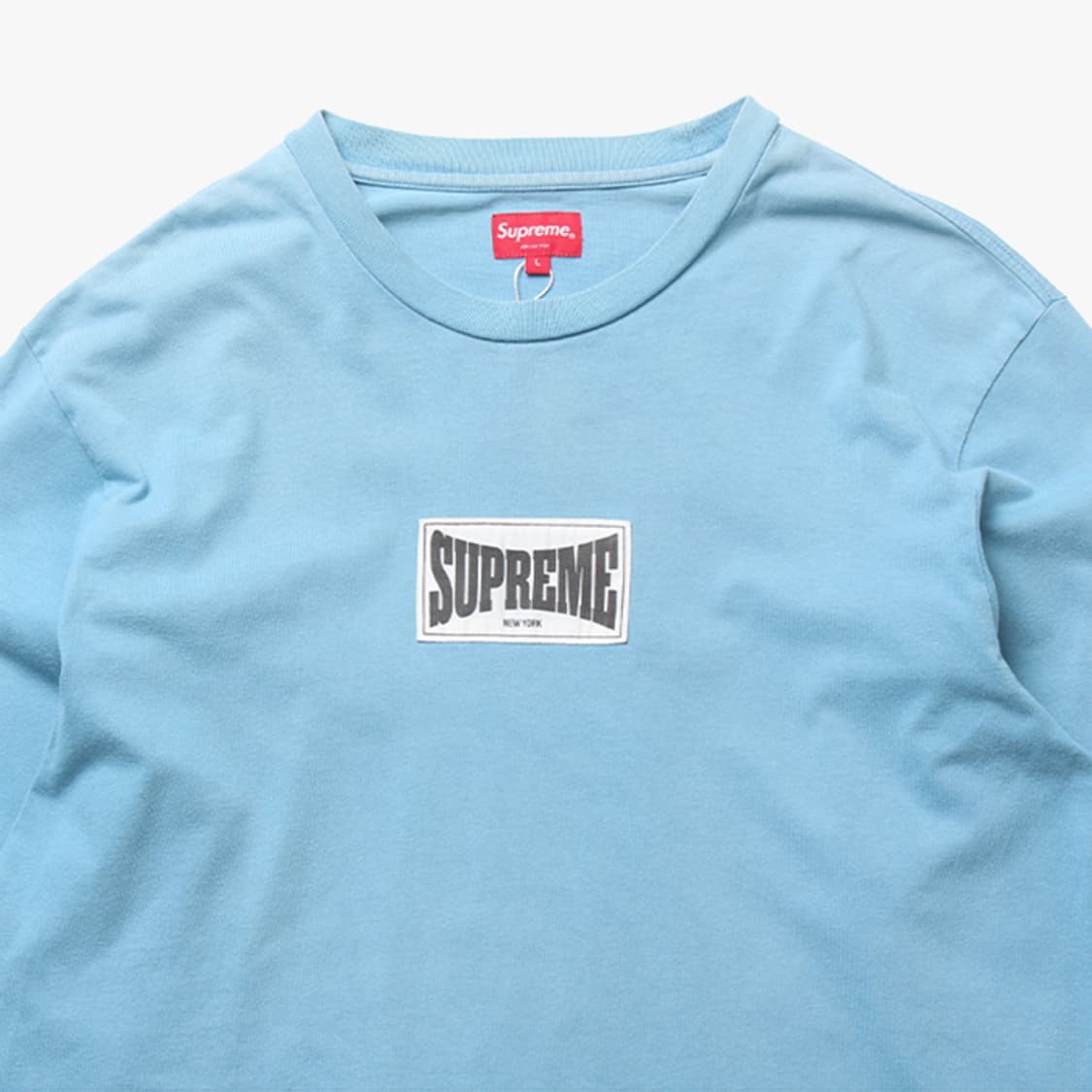  SUPREME "Sky-Blue Longsleeve" 상품이미지2