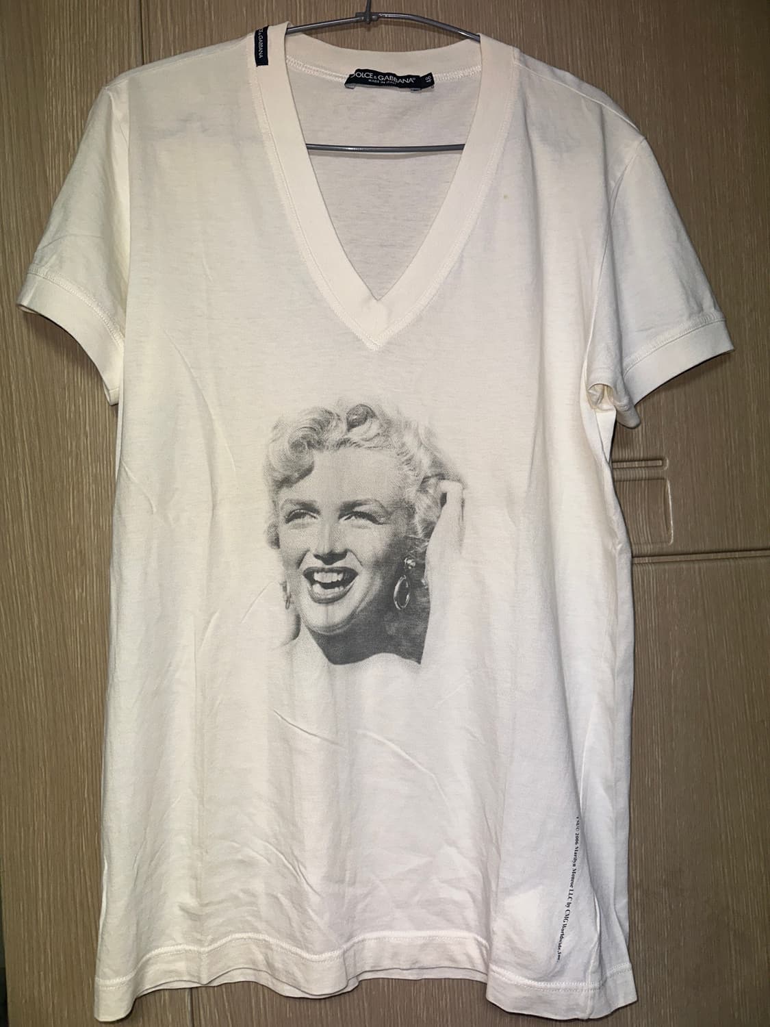 돌체앤가바나 마를린먼로 티셔츠 상품이미지1