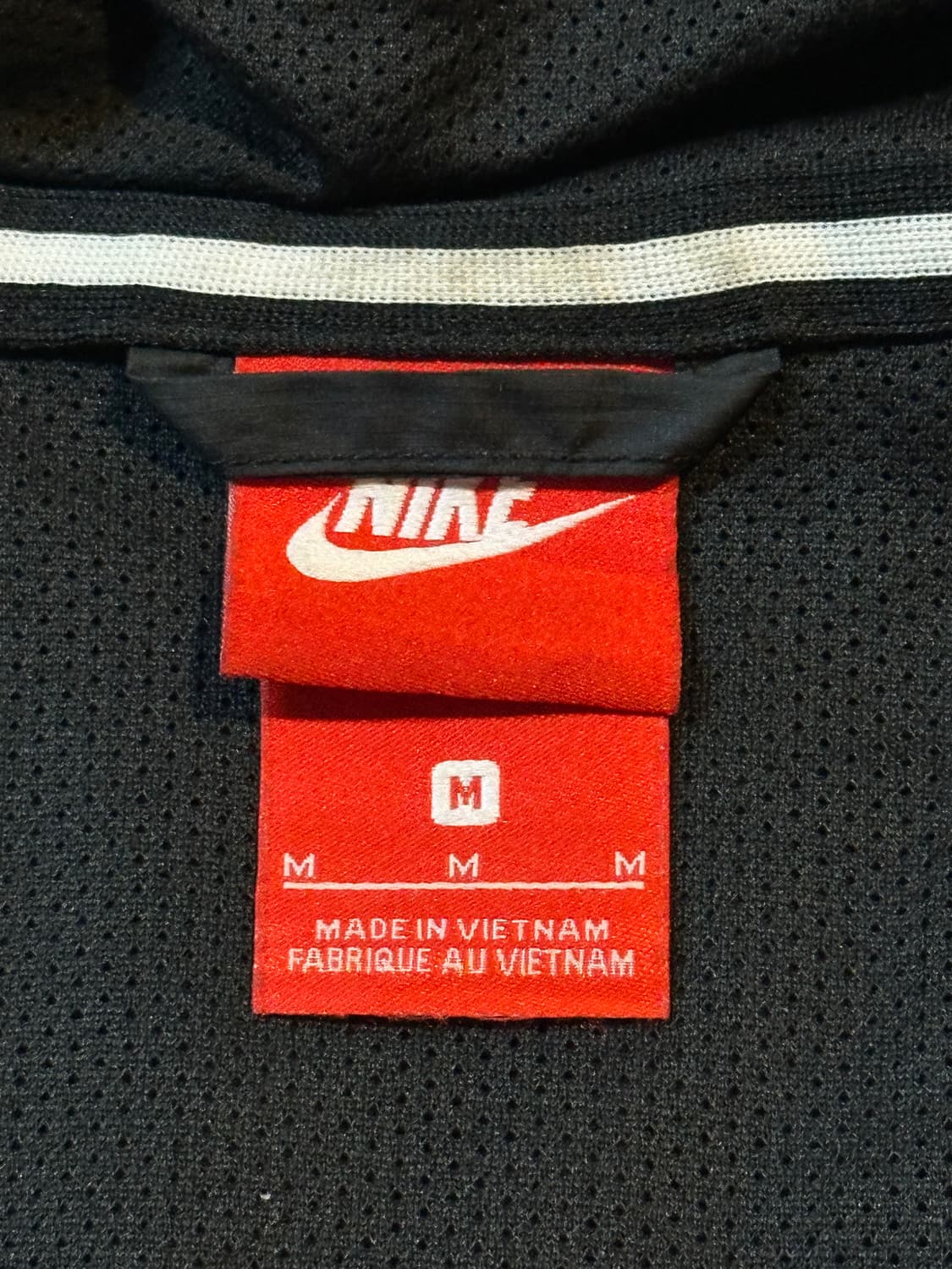 나이키 NIKE 빅로고 배색 후드 바람막이 자켓 상품이미지4