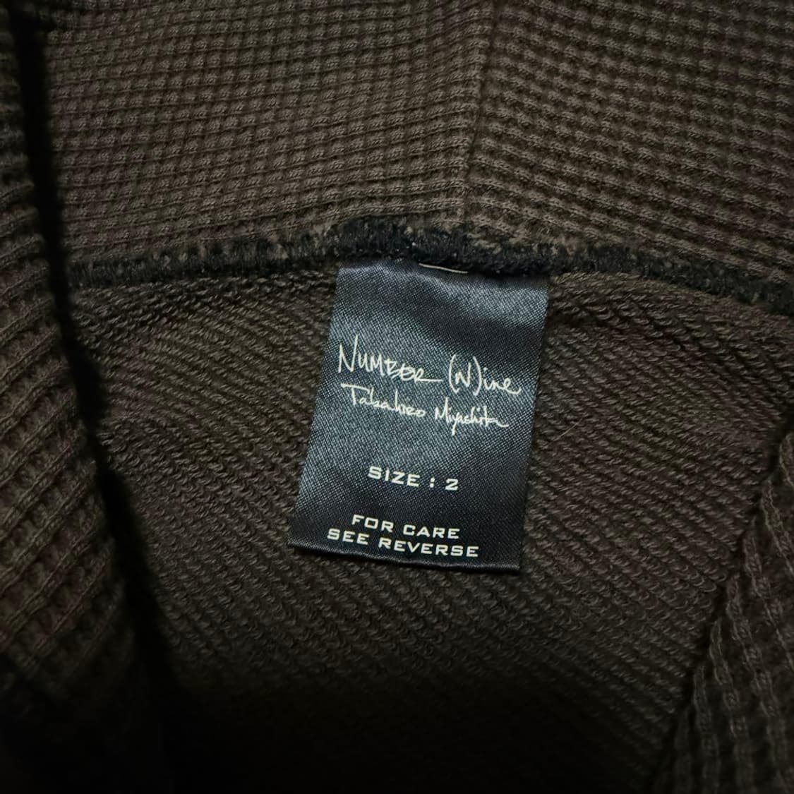 04SS 넘버나인 더블 스컬 지퍼 후드 집업 상품이미지10