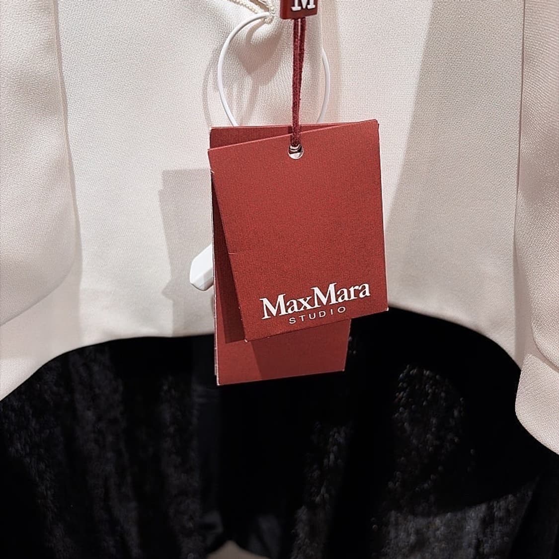 (정품/새상품) 막스마라 스튜디오 여성 GINSEN 화이트 라펠 자켓 상품이미지2