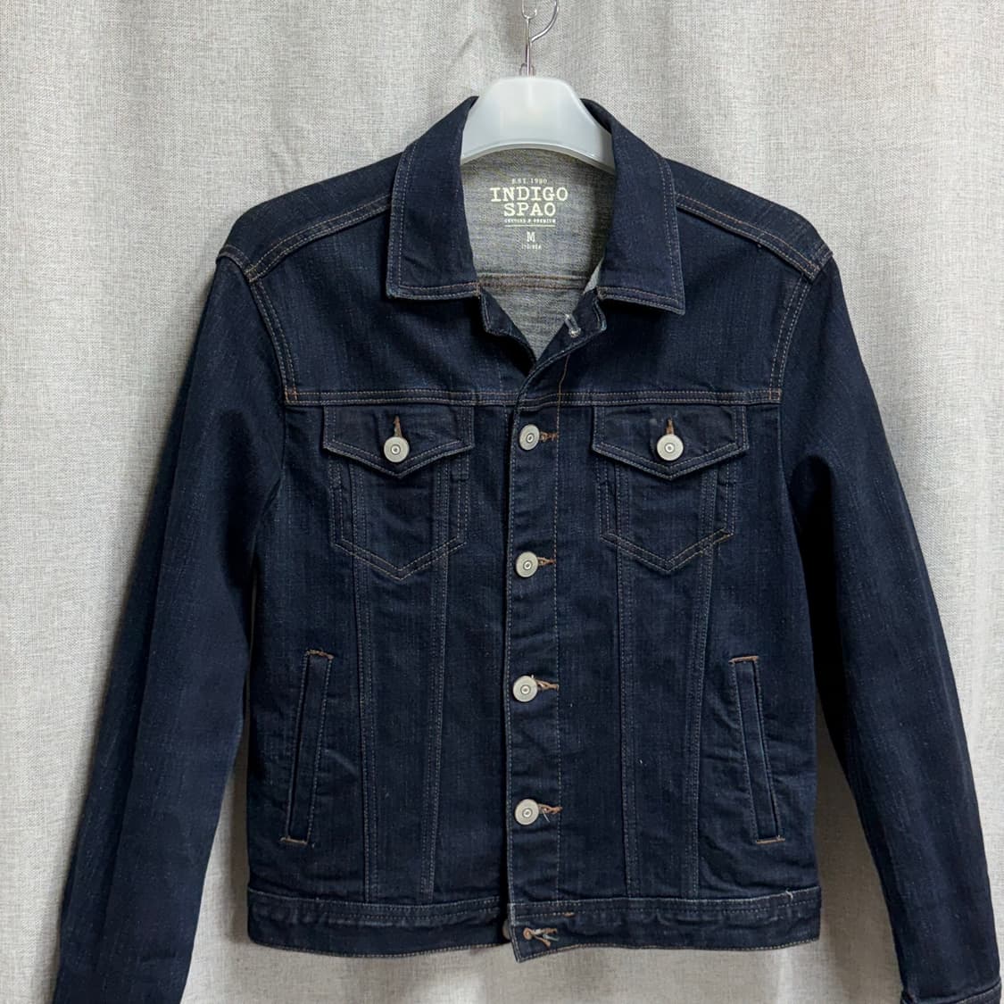 [M] 스파오 인디고 (INDIGO SPAO) 데님자켓 청자켓 상품이미지3