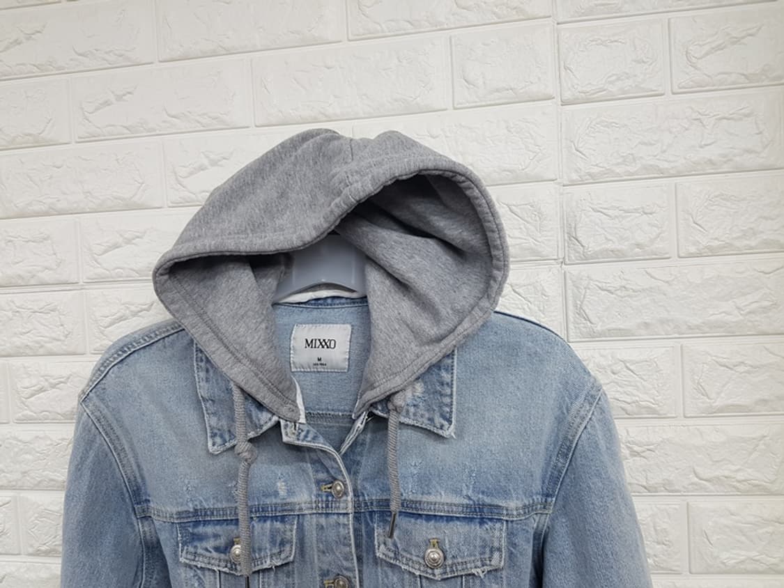 MIXXO 미쏘 숏 청자켓 여성 M 66 오버핏 상품이미지2