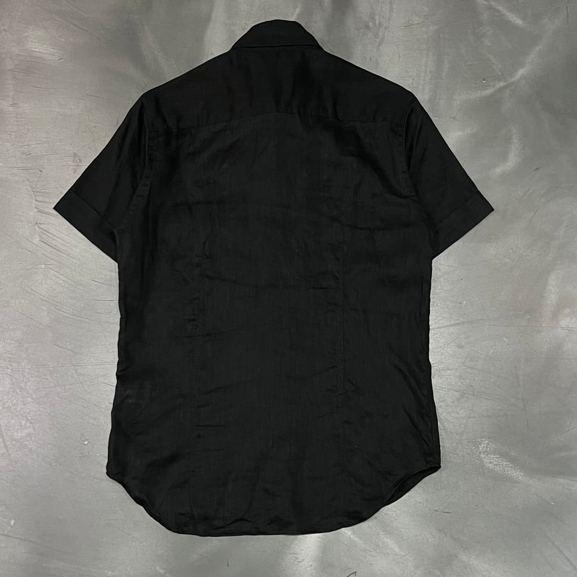  소니아리키엘 옴므 견장 린넨 하프 셔츠 y16174 상품이미지2