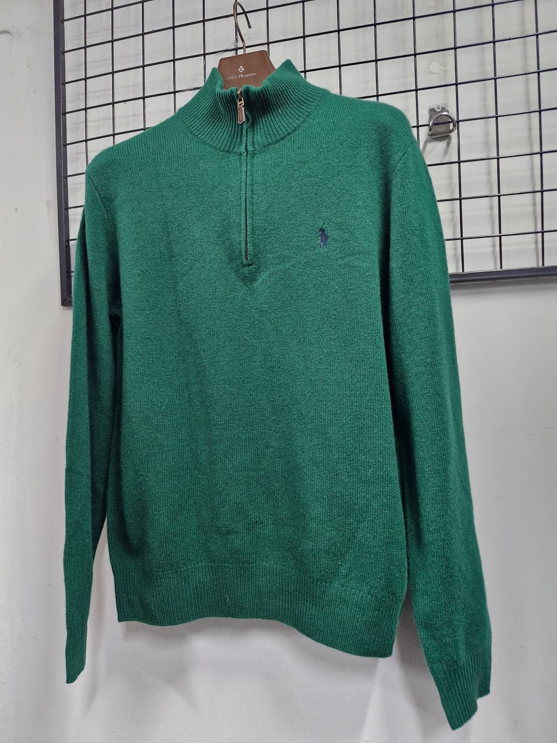 95M 폴로랄프로렌 울 캐시미어 쿼터집 니트 상품이미지3