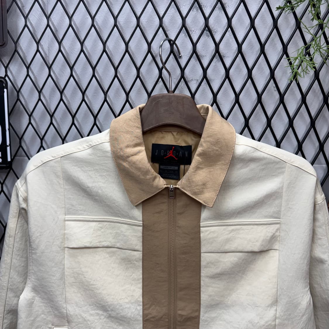 나이키 조던 엔지니어드 우븐 배색 자켓 베이지 아이보리 상품이미지3