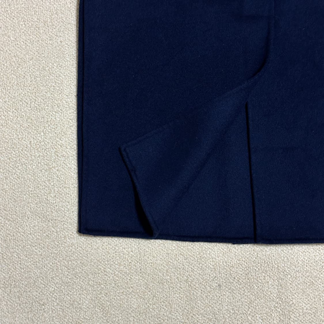 쥬시쥬디 울캐시미어 핸드메이드 벨티드 코트 상품이미지7