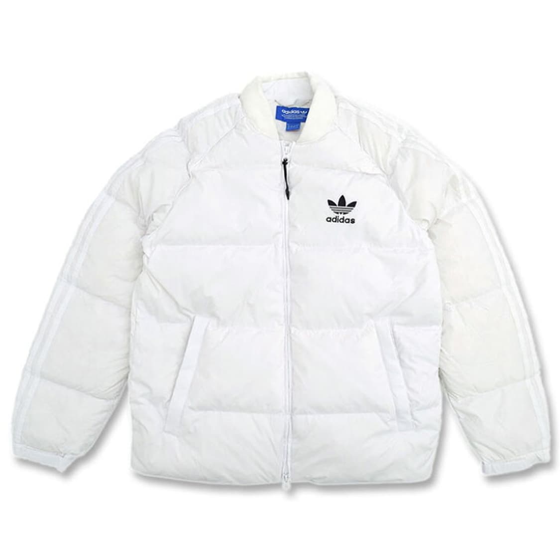 (판매) 아디다스 화이트 생크림 패딩 점퍼 져지 후드집업 adidas 상품이미지2