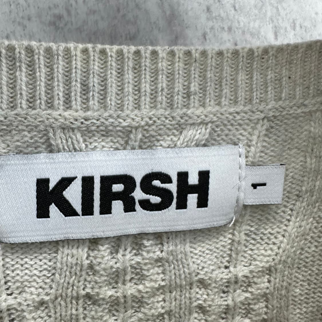 90 키르시 여자 숏 니트 상품이미지3