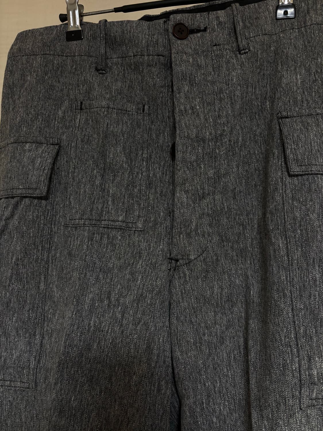 하버색 솔트앤페퍼 밀리터리 팬츠 상품이미지3