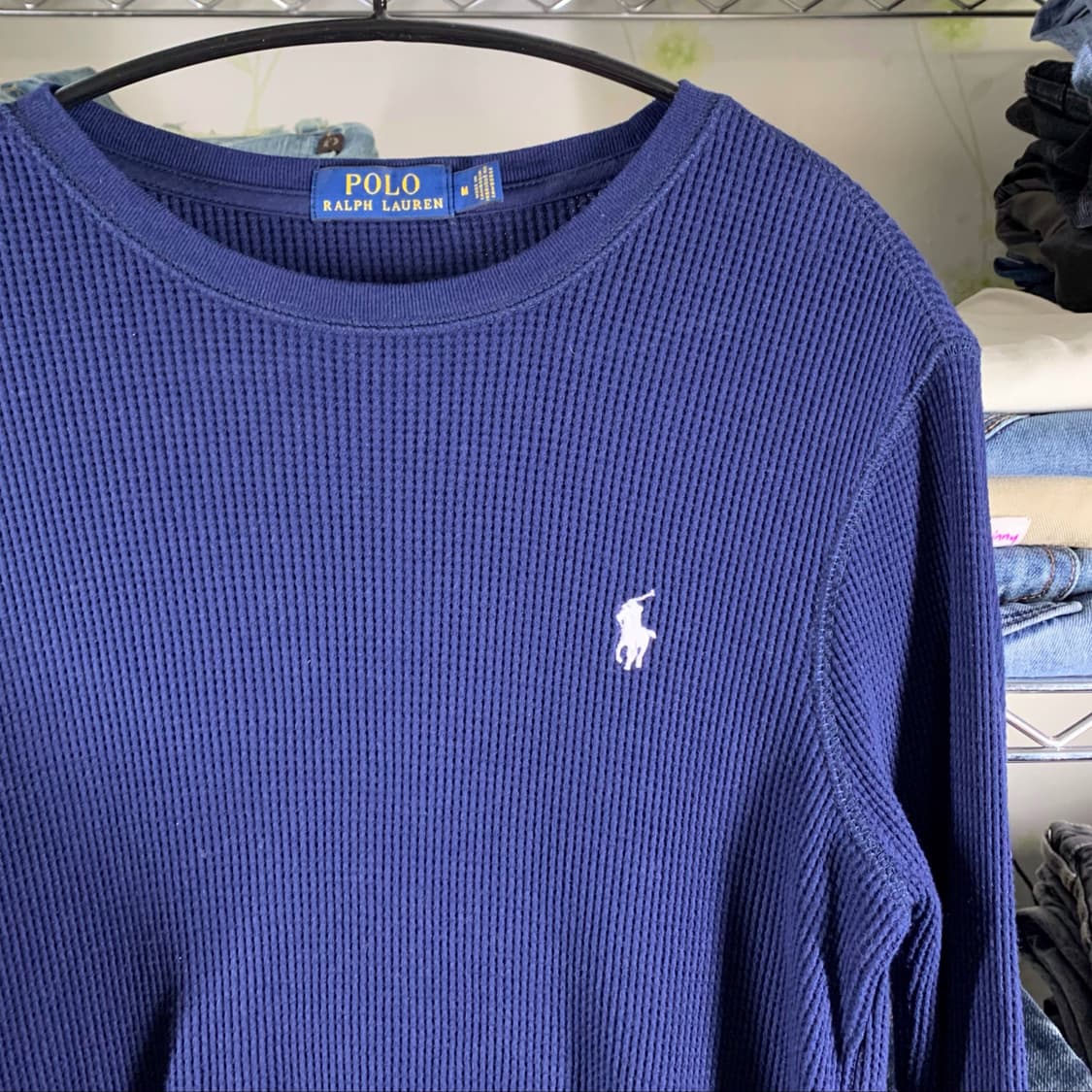 [M] 폴로 랄프로렌 롱슬리브 와플티 상품이미지1