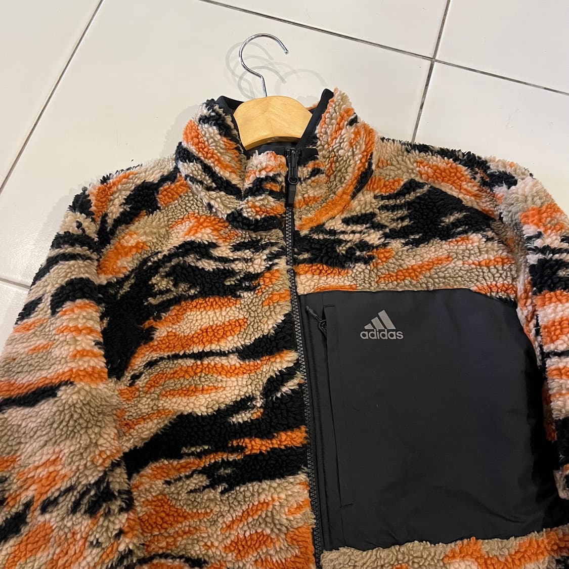 아디다스 양면 리버시블 패턴 후리스  상품이미지2