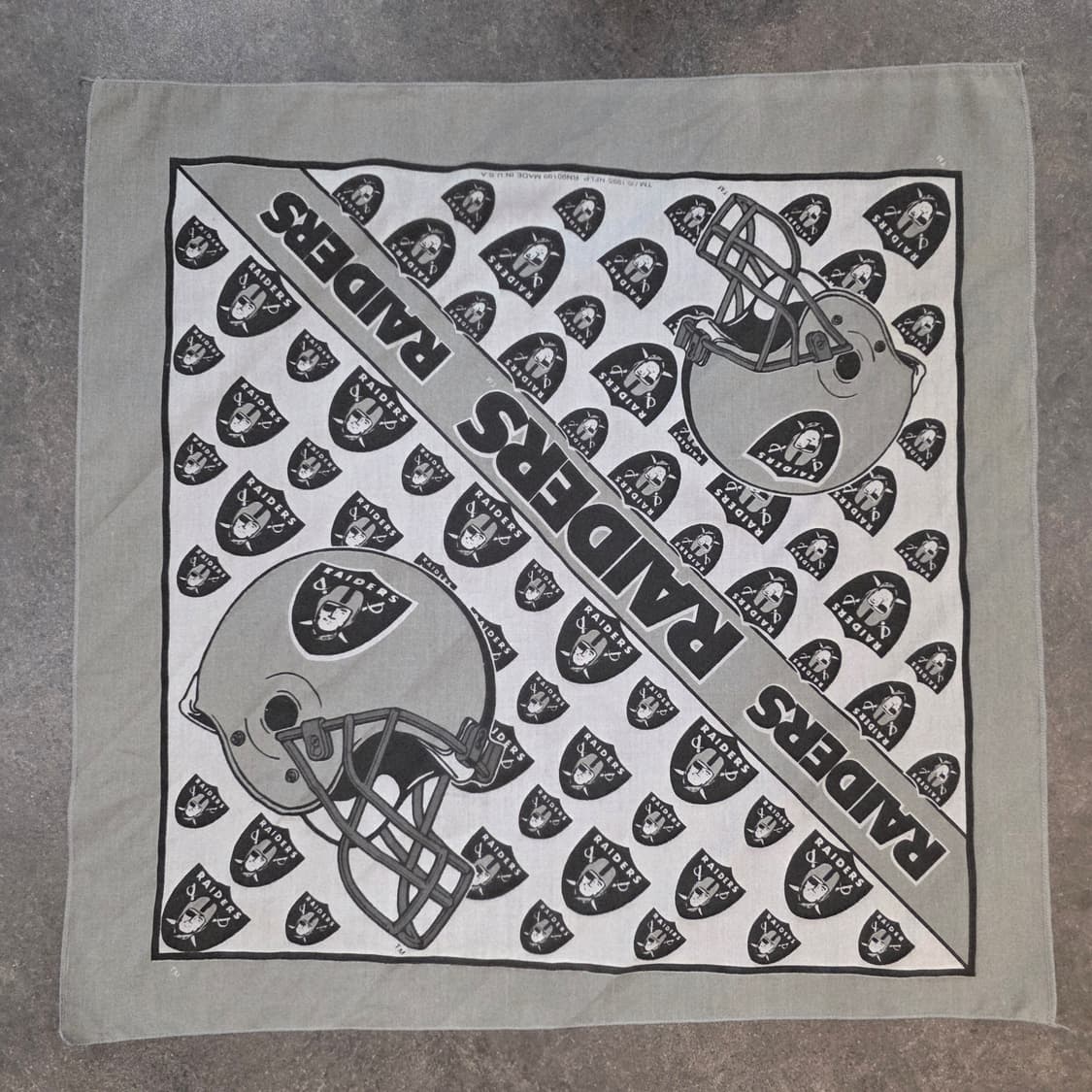 1995 NFL Raiders 반다나 상품이미지1
