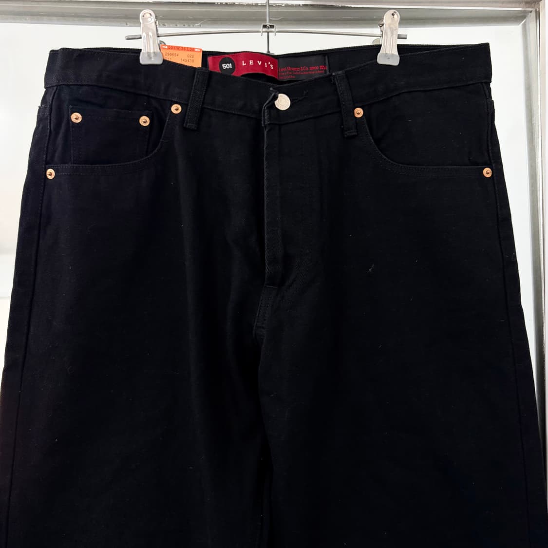 (새상품) 리바이스 501 블랙진 상품이미지7