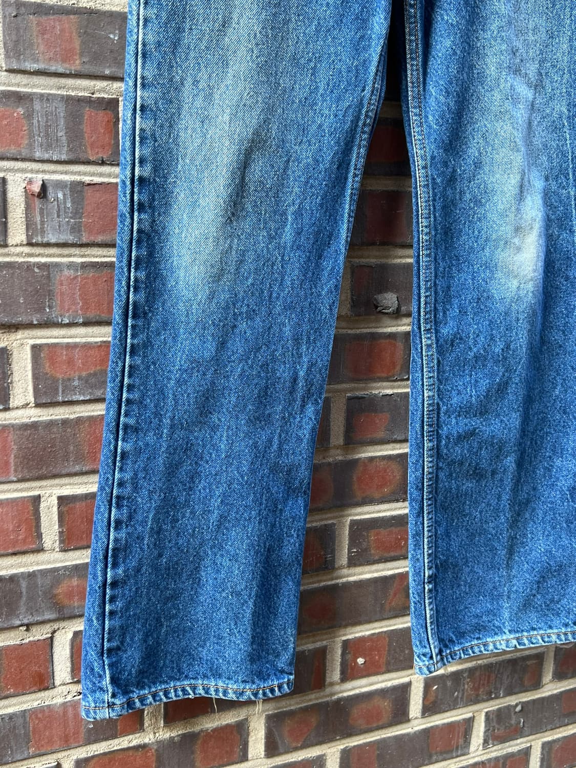 90's [34x31] 리바이스 517 USA 오렌지탭 부츠컷 데님 상품이미지4