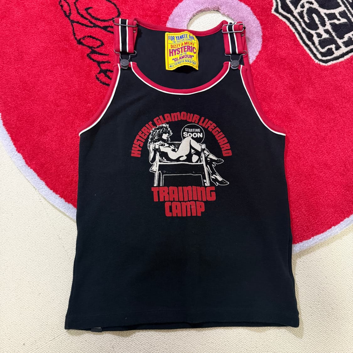 히스테릭 글래머 graphic strap tank top 상품이미지2