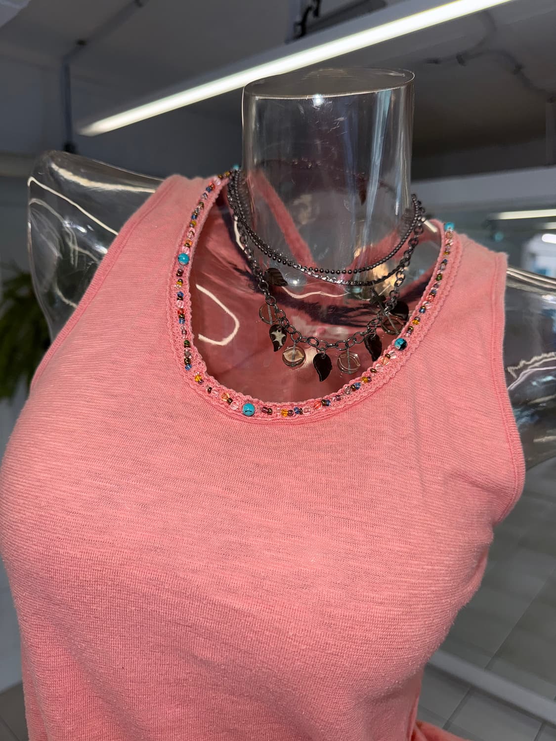 ethnic beads tank top 상품이미지2