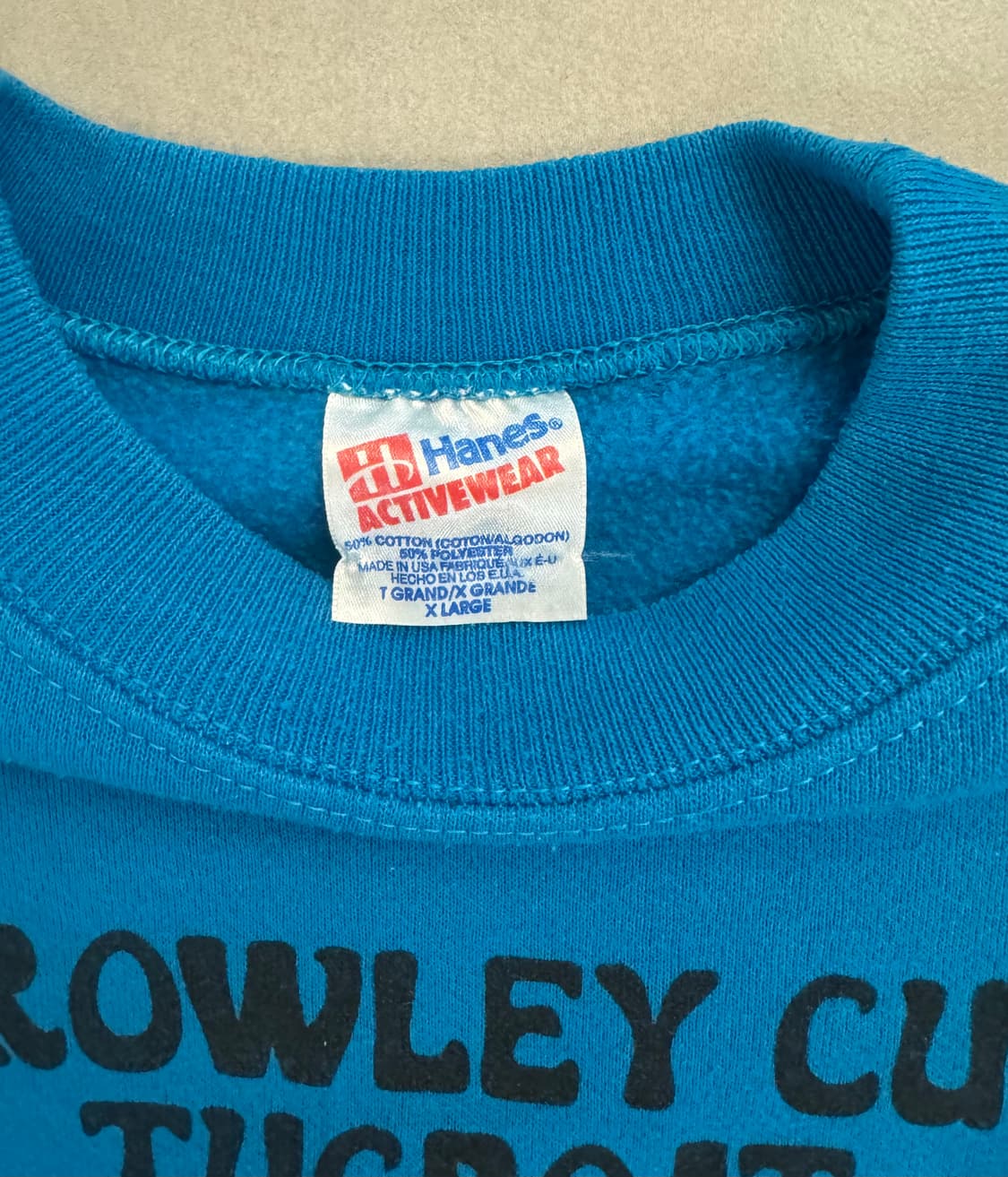 80’s 빈티지 Hanes 스웨트셔츠 XL 상품이미지2