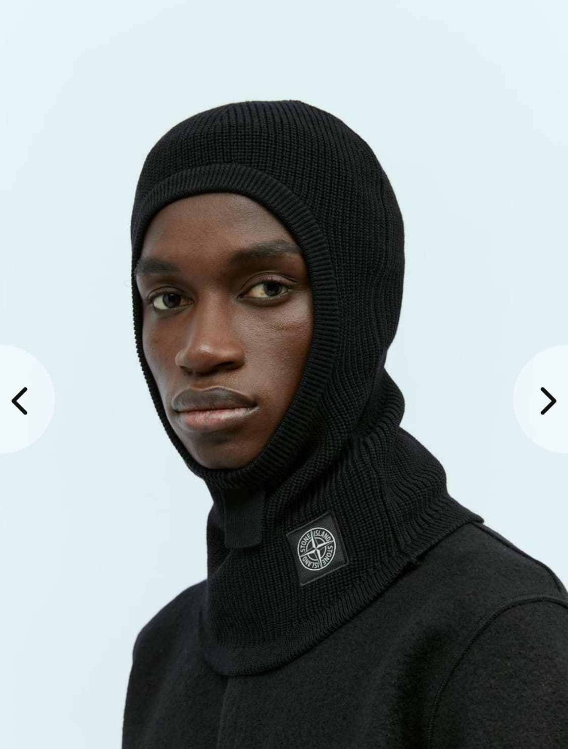 스톤아일랜드 니트 바라클라바 os  상품이미지1