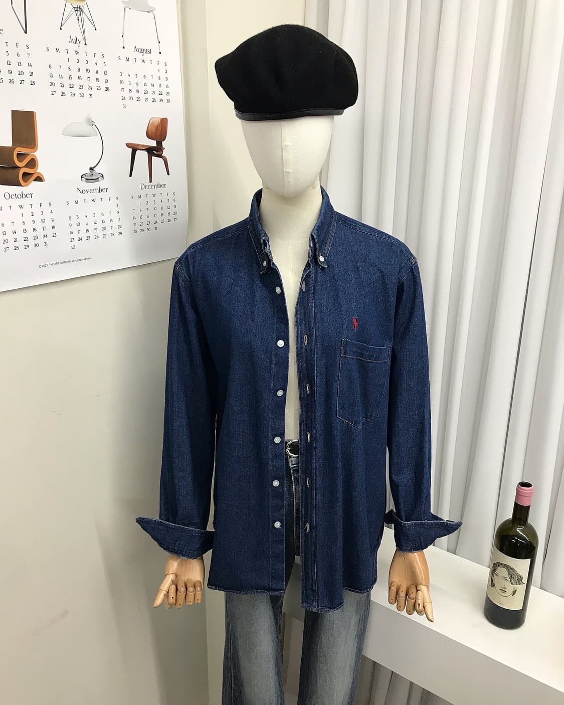 폴로 데님 셔츠 상품이미지6