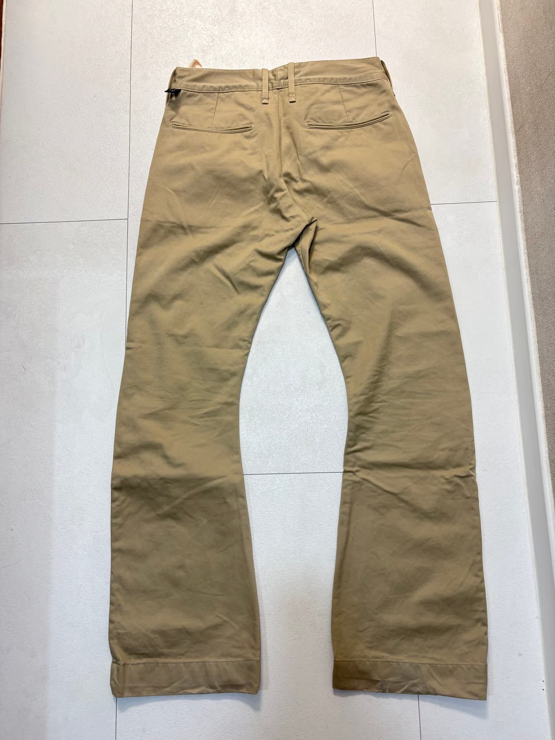 Wjk 바나나 커브드 플레어 치노 팬츠 상품이미지2