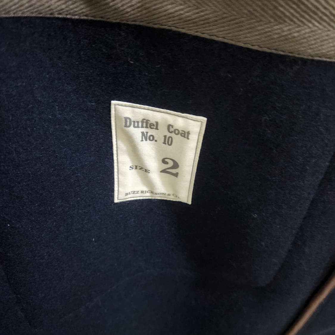 버즈릭슨 더블코트 상품이미지4