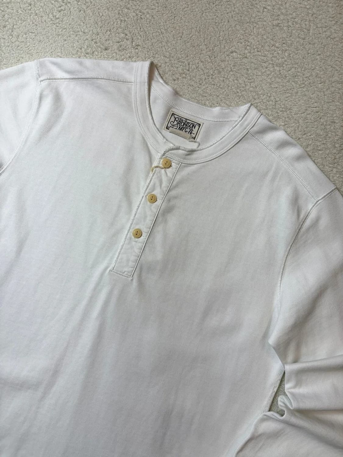 브론슨 헤비코튼 헨리 롱 슬리브 PN6469 상품이미지3