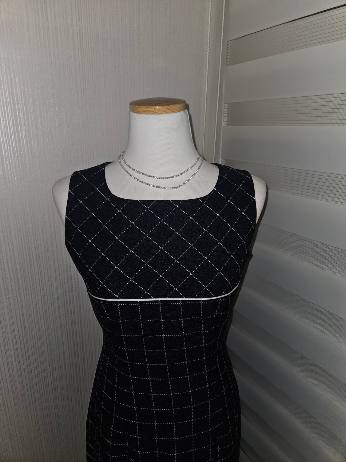 빈티지 네이비 히메 원피스 상품이미지2