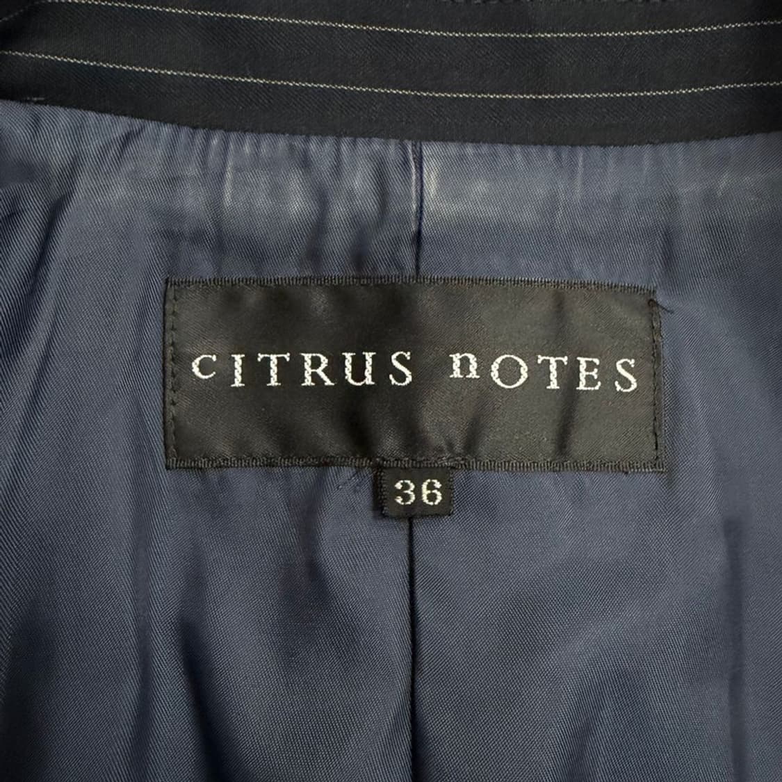 Citrus Notes 스트라이프 블레이저 v4307 상품이미지6