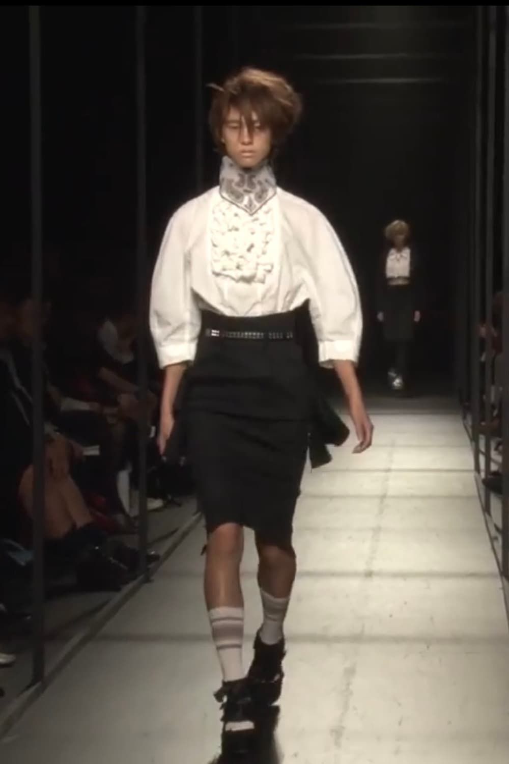 Facetasm 2014 ss side ruffles skirt 상품이미지8