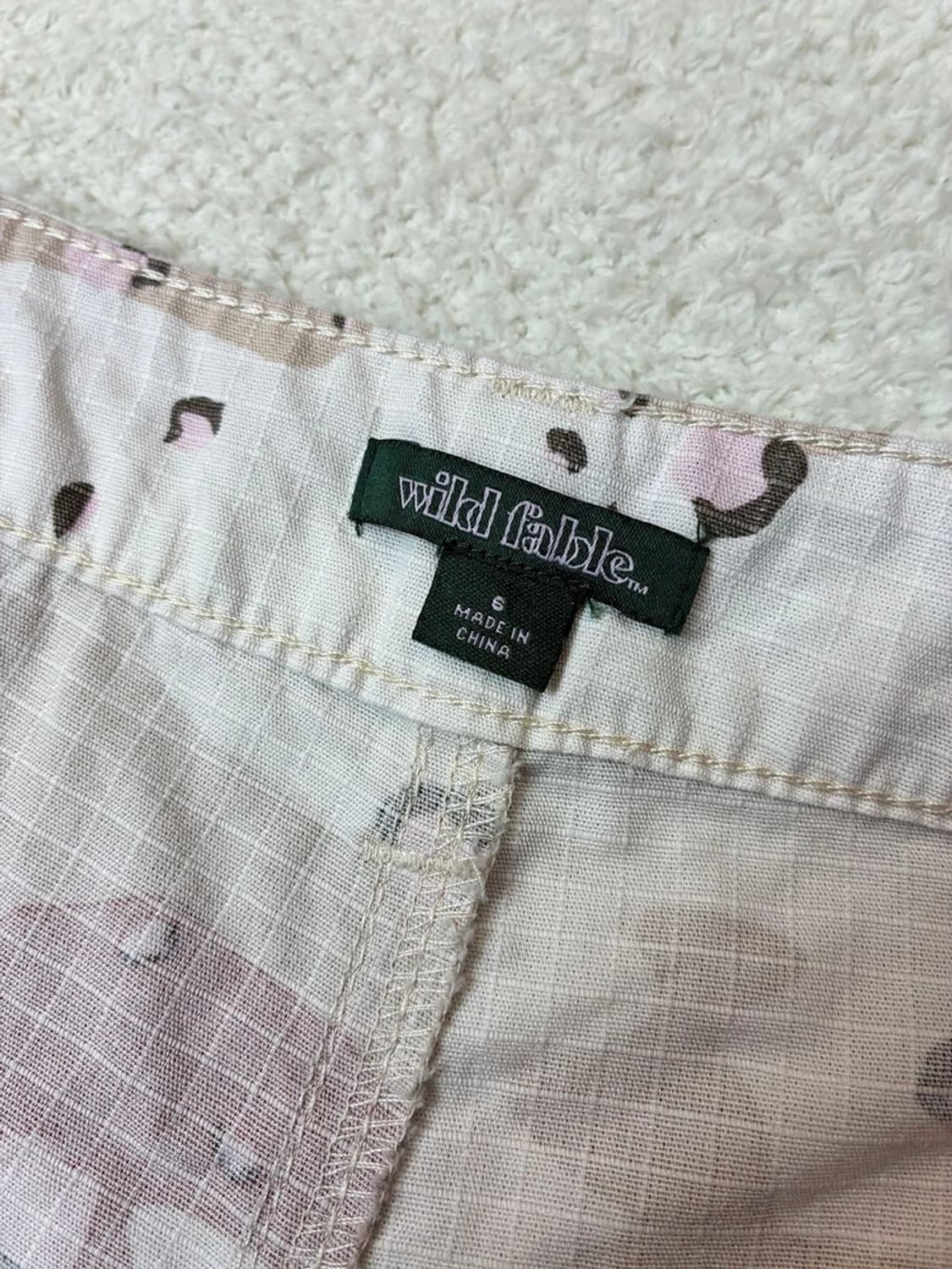 와일드페이블 데저트 카모 립스탑 조거 팬츠 PN5916 상품이미지7