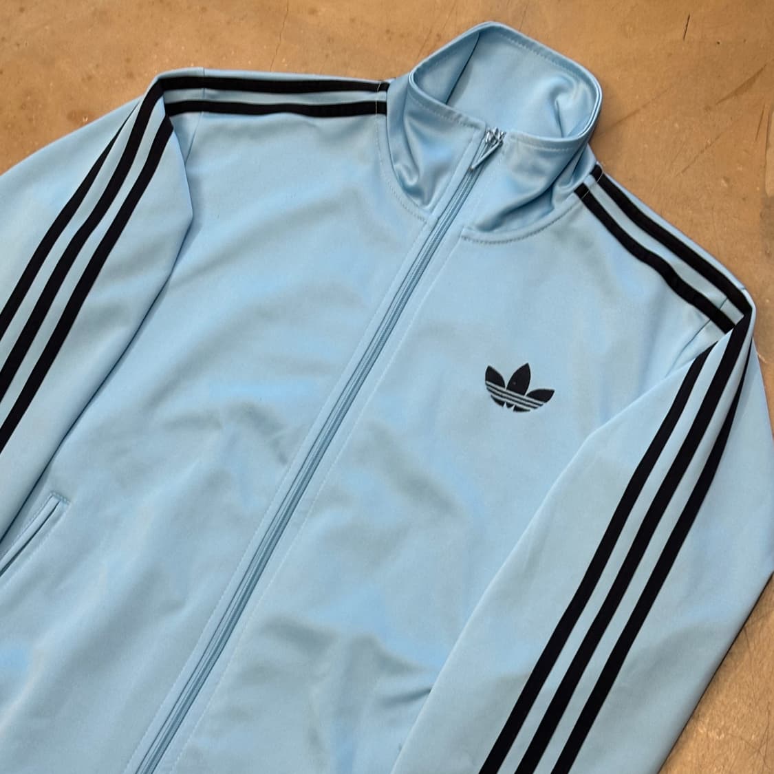 95 아디다스 파이어버드 스카이블루 트랙탑 상품이미지1