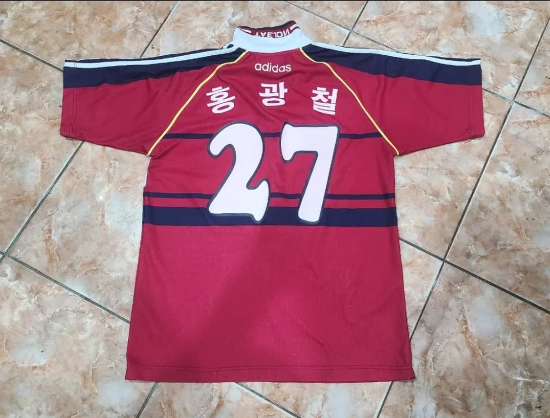 2001 대전시티즌 계룡건설 올드레플 축구져지 상품이미지2