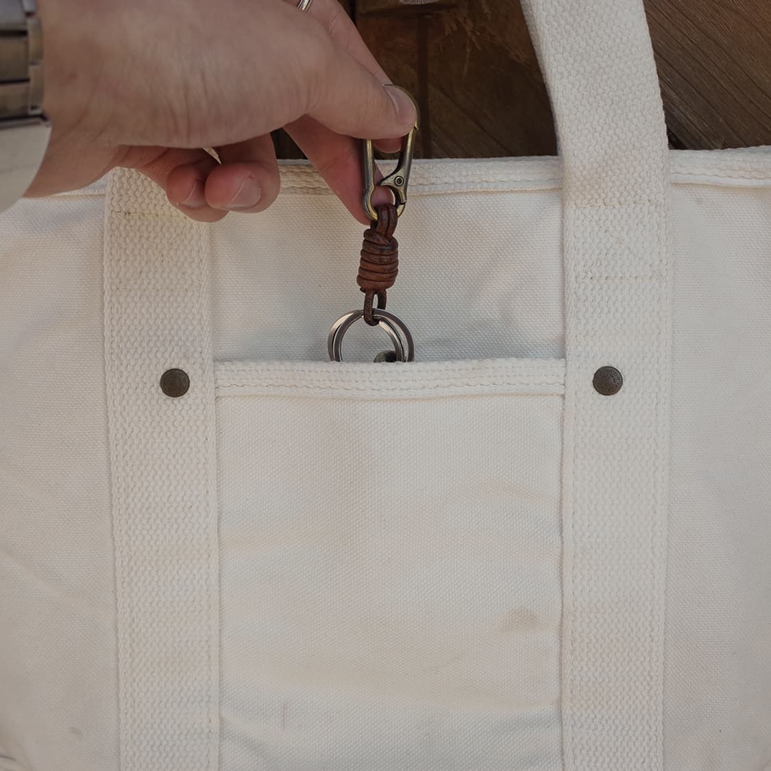 90's L.L.Bean Canvas Tote Bag 상품이미지2