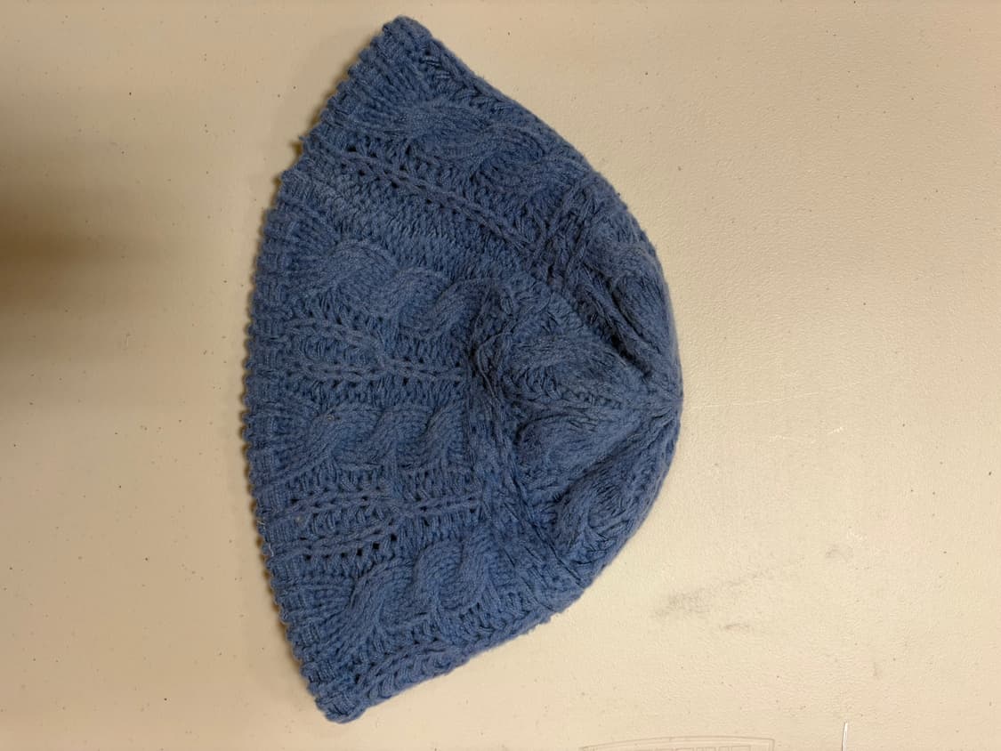 블루니트버킷햇 상품이미지1