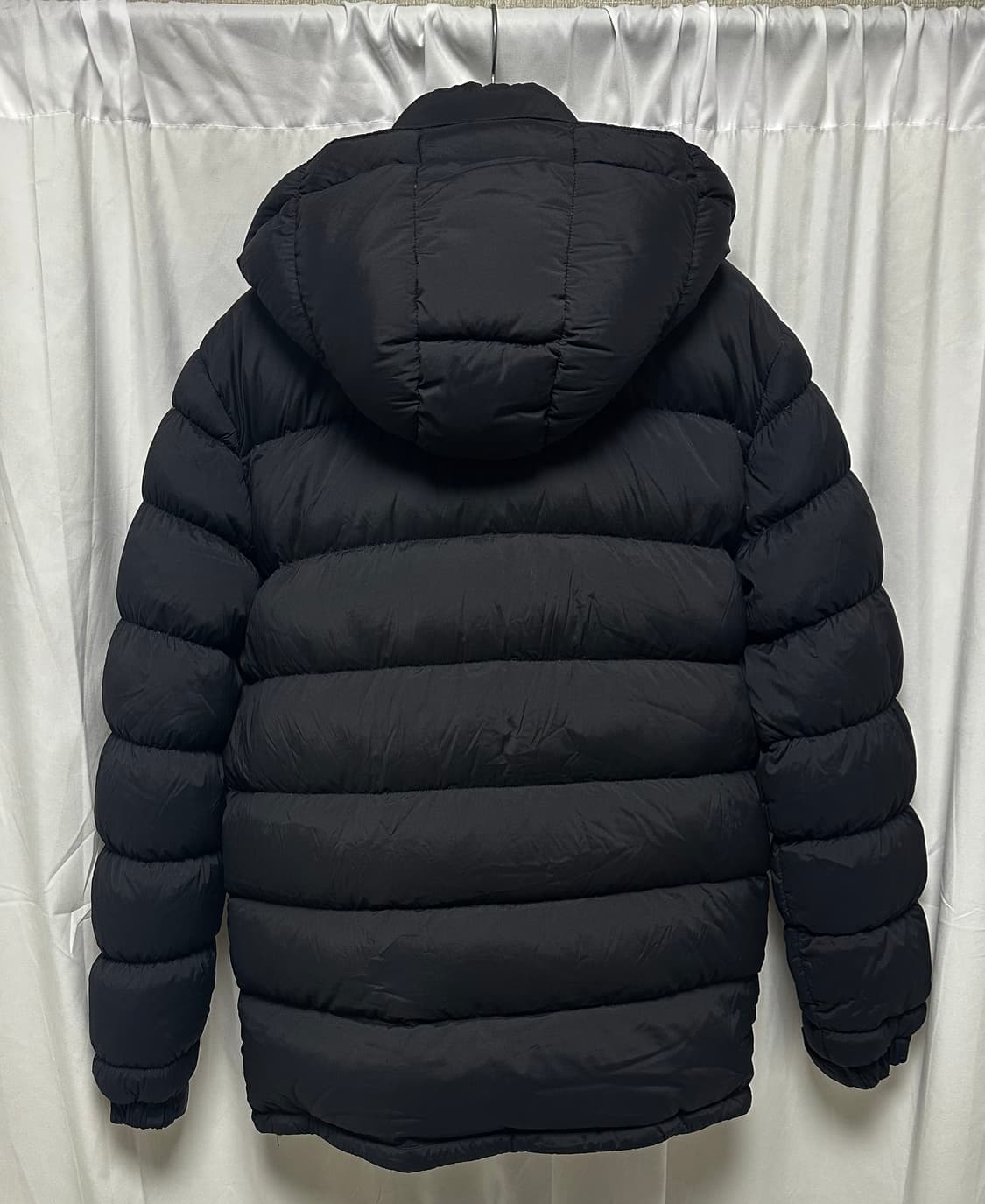 no.109 라코스테 블랙 패딩 점퍼 L 상태 좋음 상품이미지6