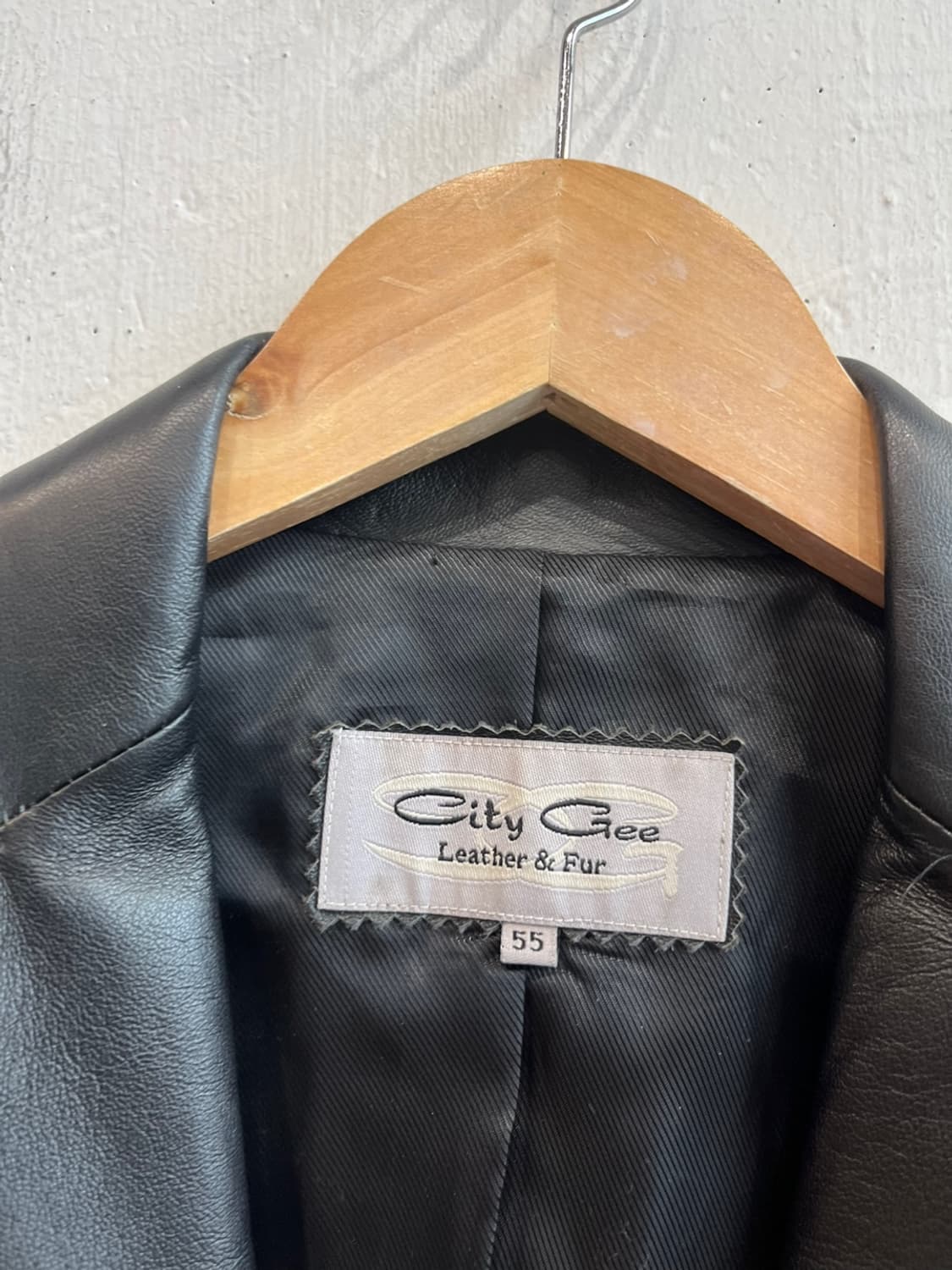 CITY Gee 양가죽 블레이저 자켓 우먼즈 상품이미지2