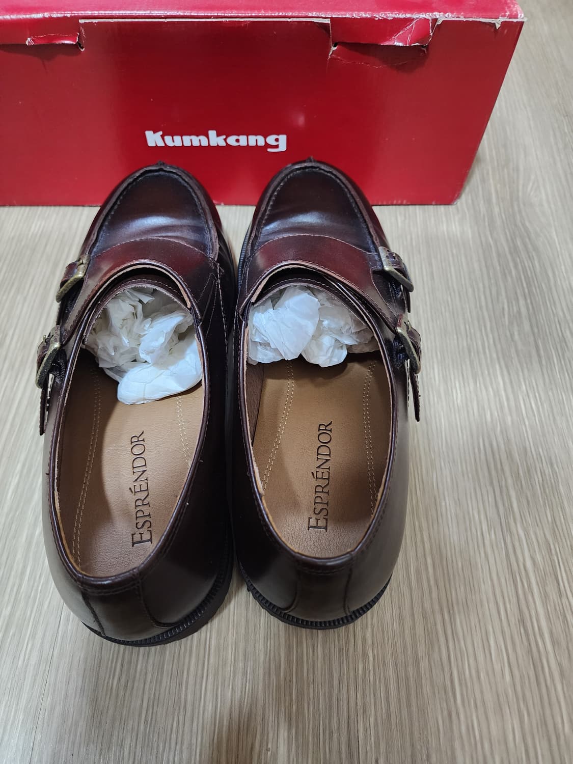 금강제화 에스프렌도 남성 몽크 스트랩 255mm 상품이미지4