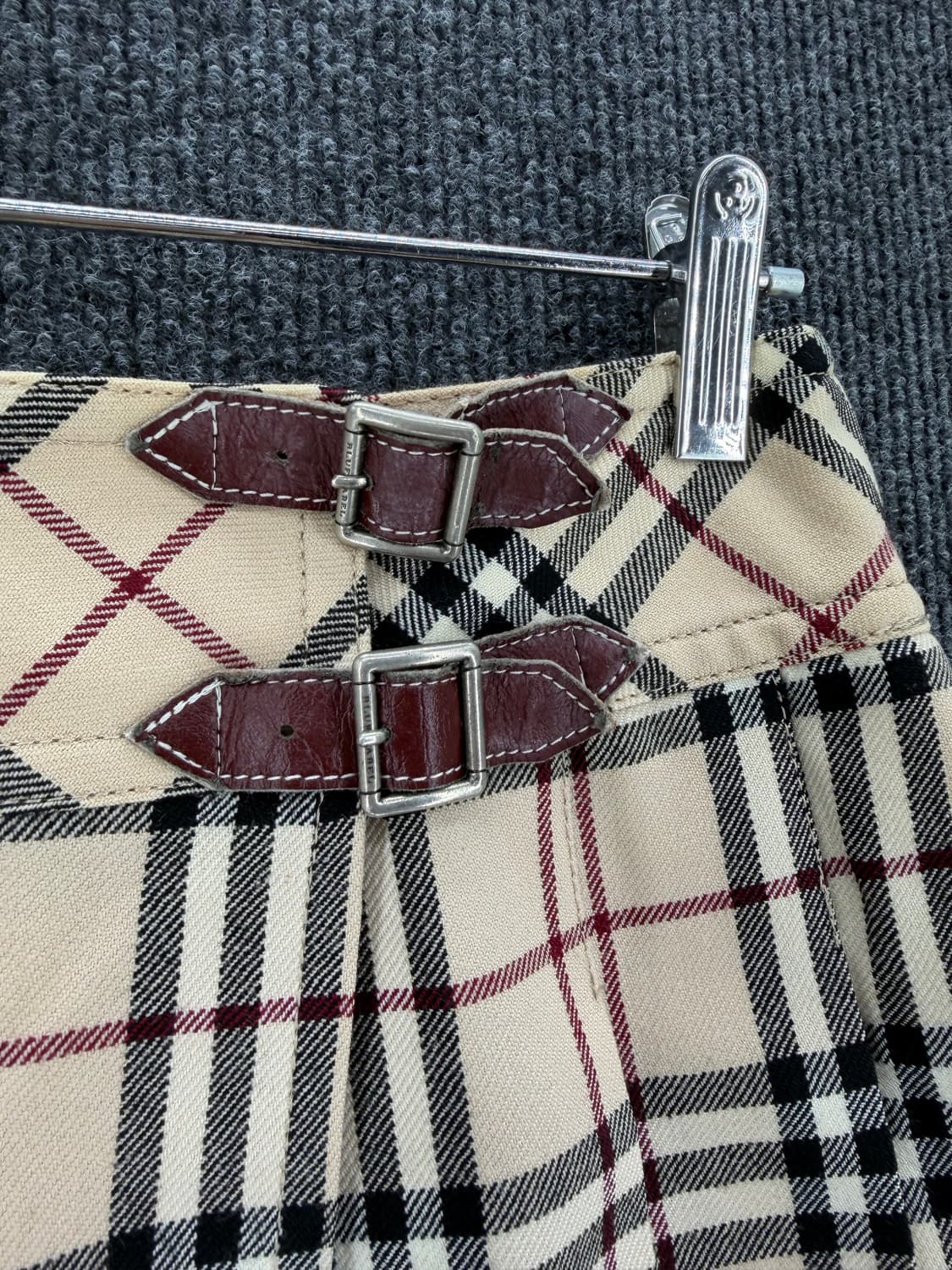 노바체크 랩스커트 상품이미지3