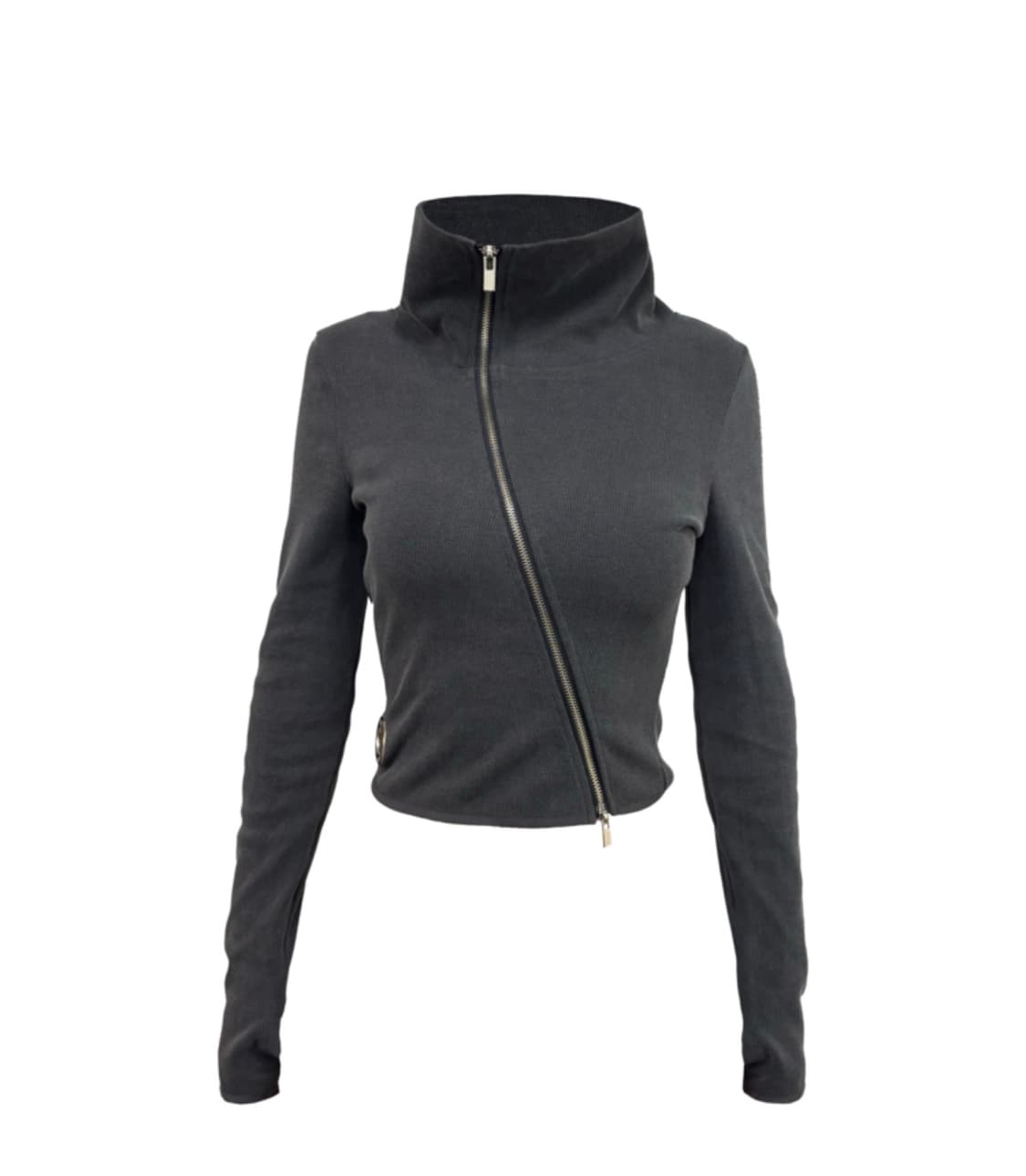 Kimyo unbal full zip top washed grey 상품이미지2