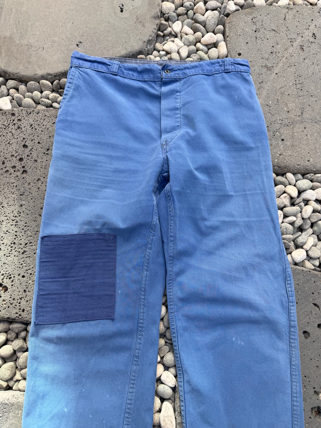 HARD FADED WASHED BLUE 빈티지 프렌치워크팬츠 상품이미지3