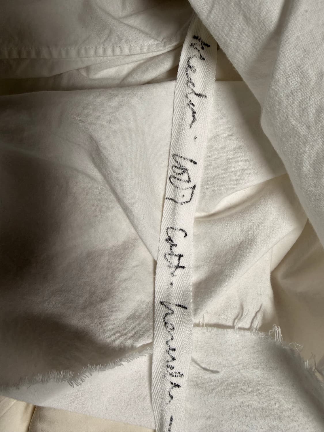 [M] Elena Dawson 코튼 셔츠 화이트 상품이미지3