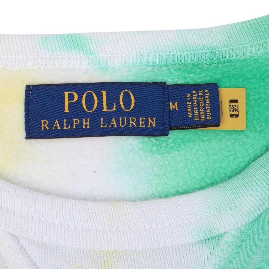 폴로 랄프로렌 QR 컬러드 타이다이 스웻셔츠 상품이미지8