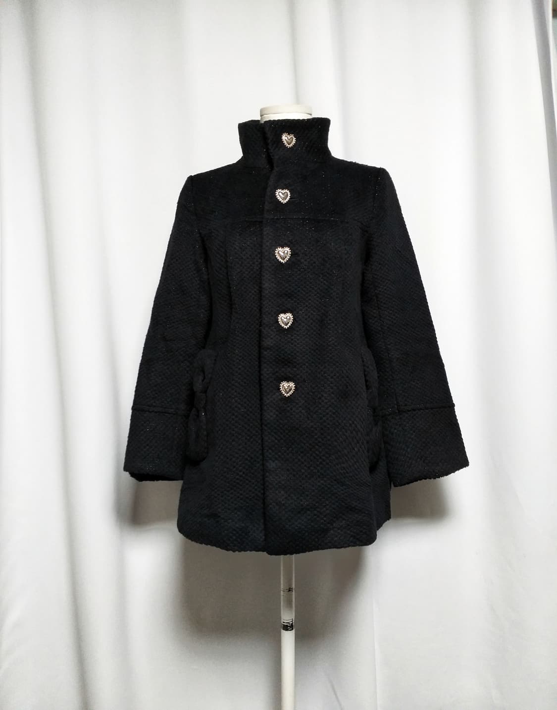 빈티지 리본자켓 코트 히메갸루 로맨틱 양산형지뢰계 달천 대장 핀터깔 펑크 상품이미지2