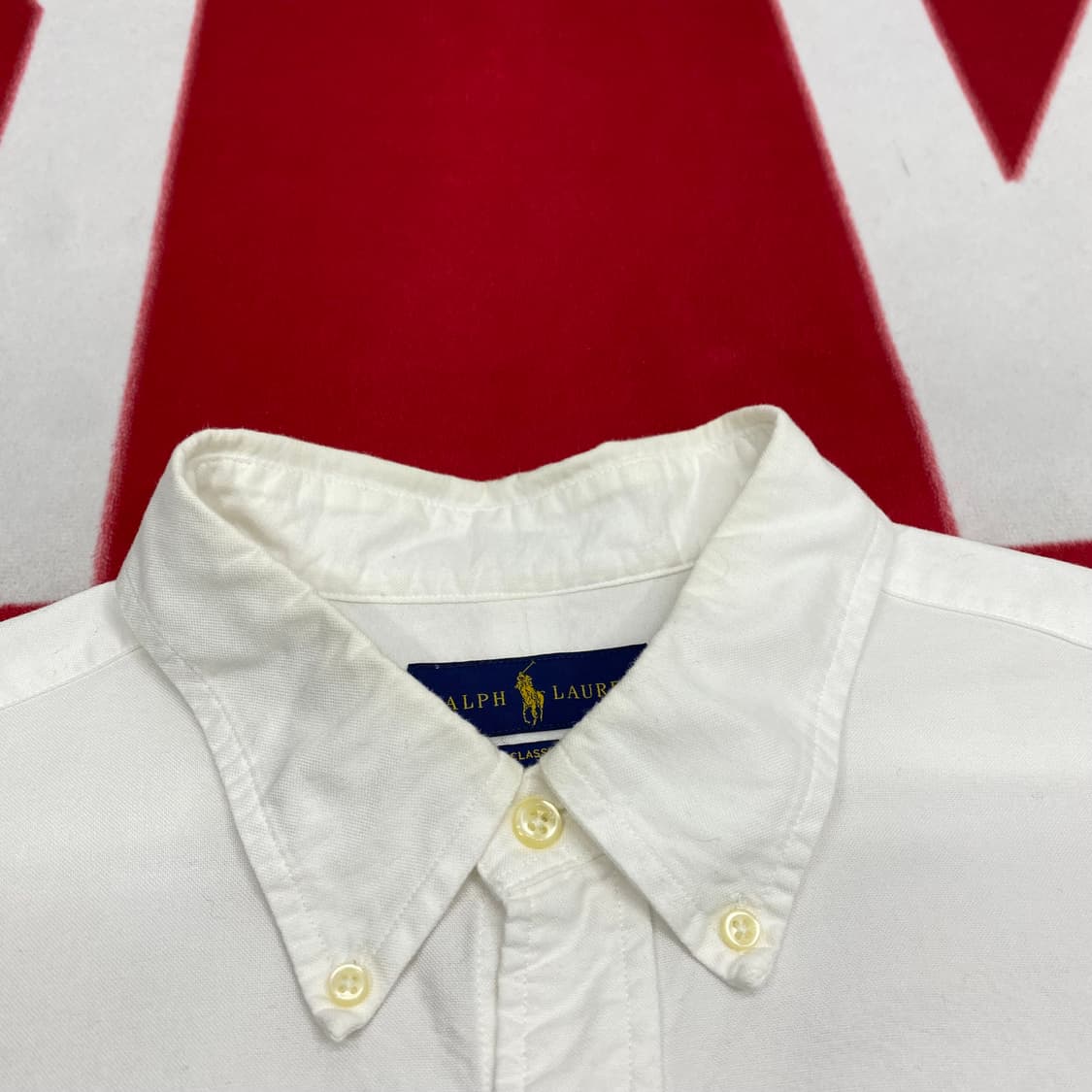 폴로 화이트셔츠 XL 실측 2XL  상품이미지3