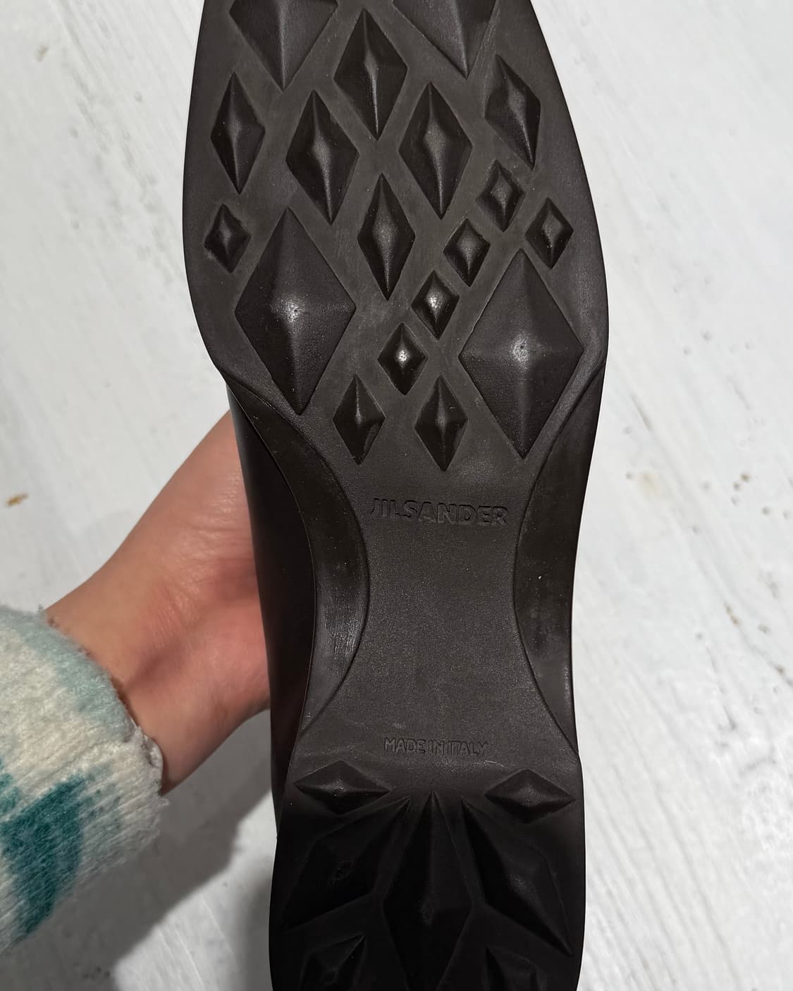 질샌더 다크브라운 레더 첼시부츠 상품이미지9