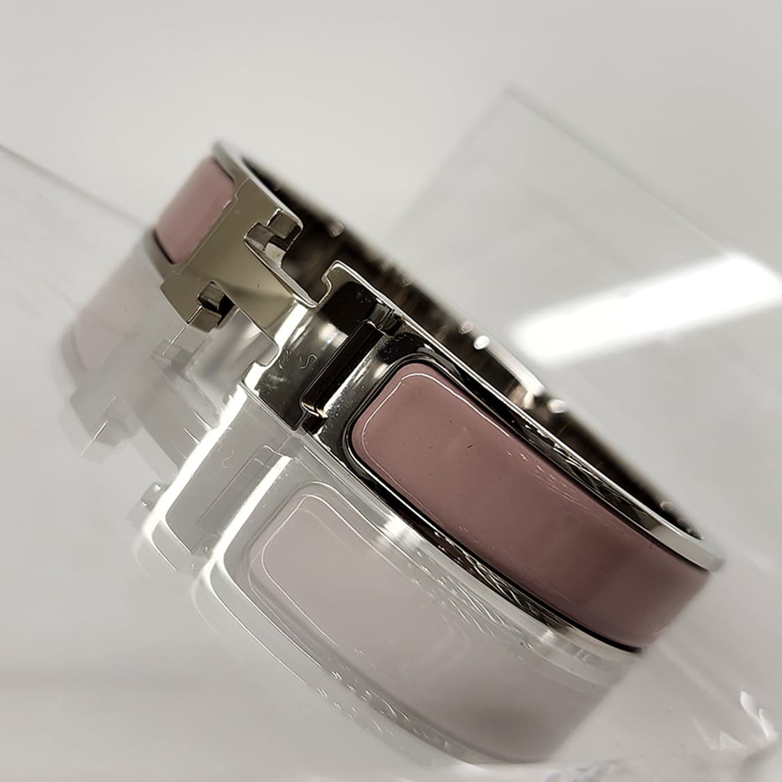 에르메스 클릭아슈 은장 PM 브레이슬릿 핑크 상품이미지6