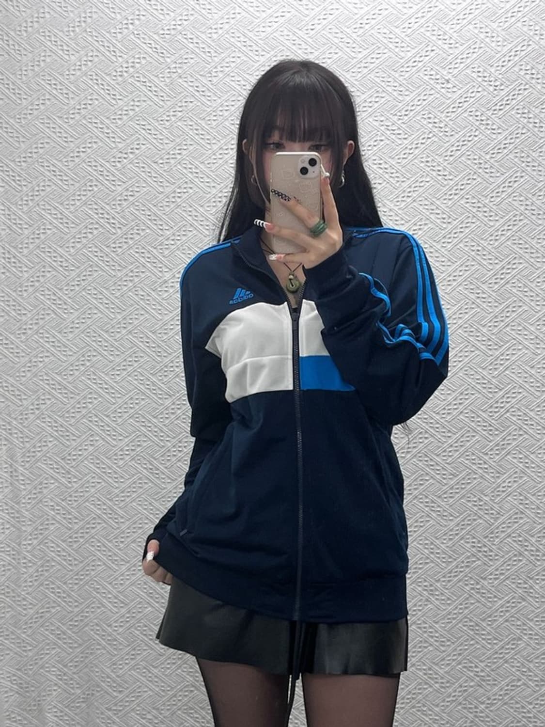 아디다스 레트로 희귀 컬러블록 져지 집업 95 C10428 상품이미지1