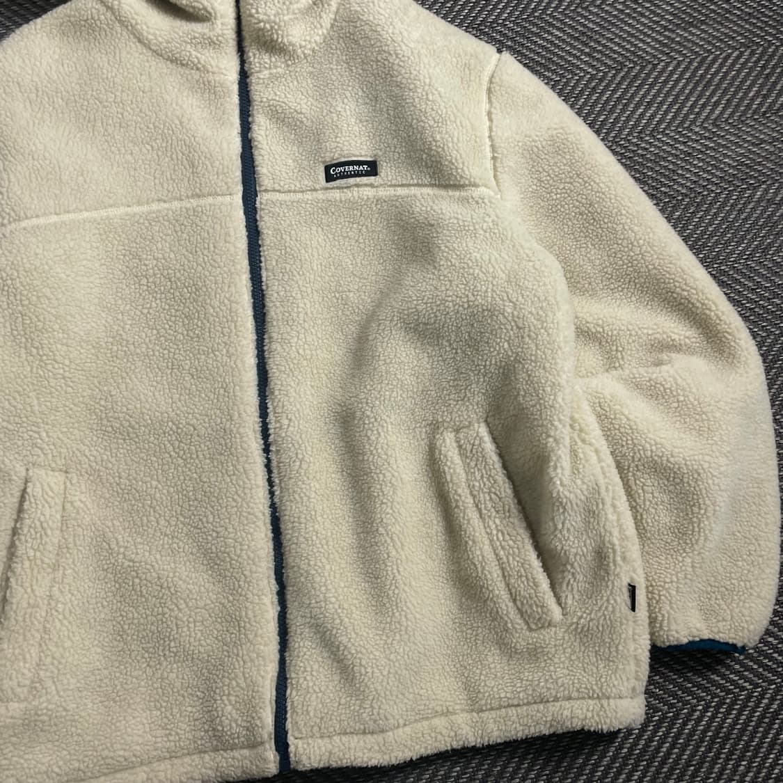 커버낫 리버시블 후드 플리스 자켓o 4627 상품이미지6